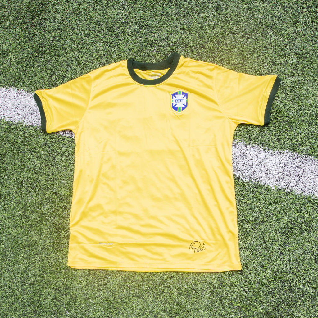 Brasil 1970 Camiseta Retro Fútbol